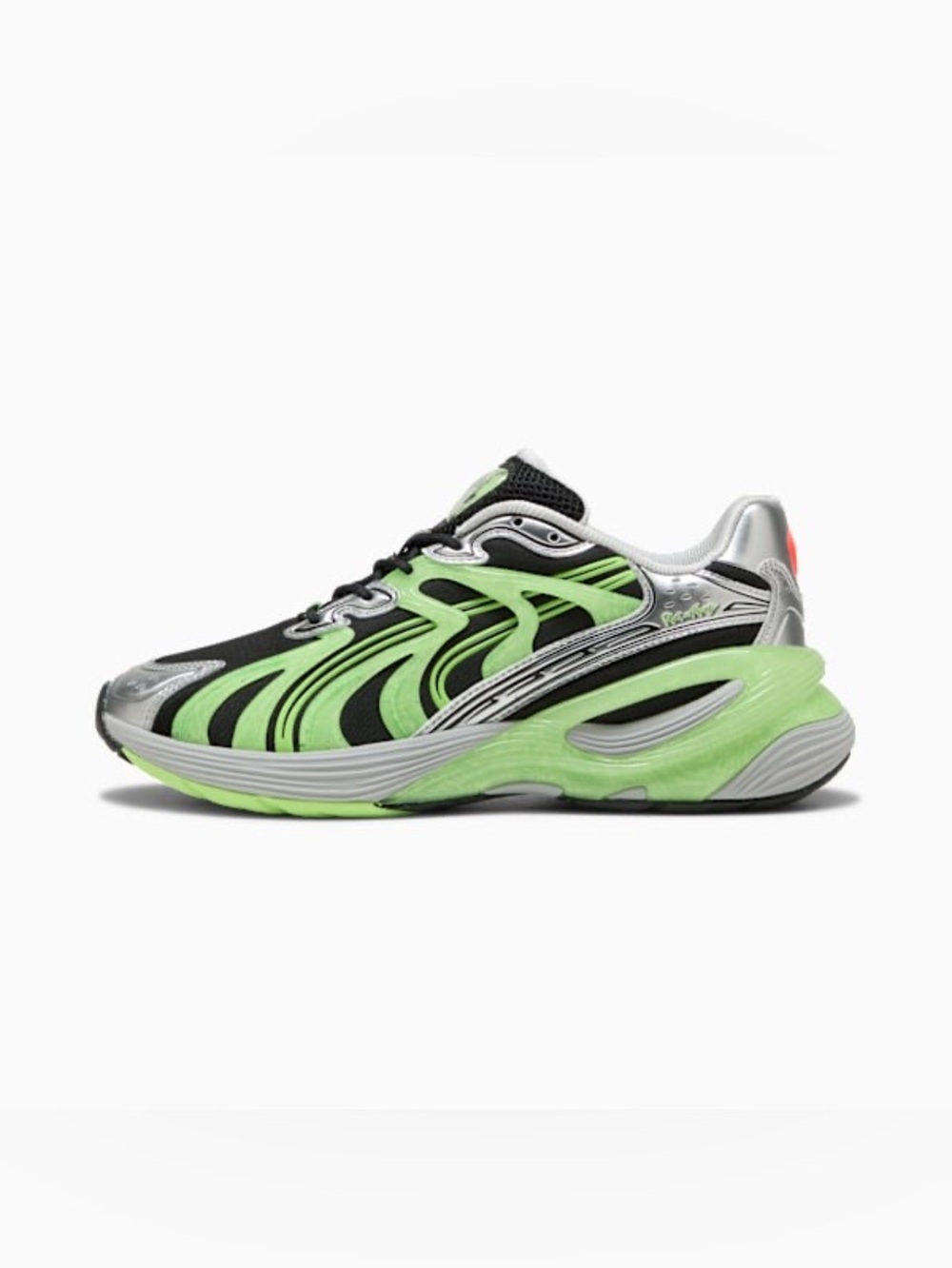PUMA x Rick and Morty Inverse Glow in the Dark Sneakers US Size 10- 404414-01